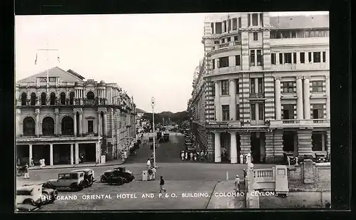 AK Colombo, The Grand Oriental Hotel and P. & O. Building