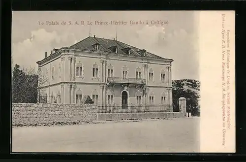 AK Cettigné, Le Palais de S.A.R. Le Prince-Héritier Danilo