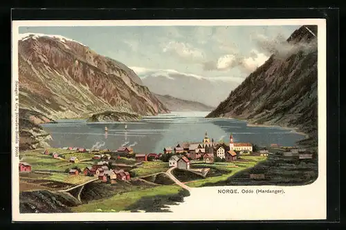 Künstler-AK Robert Kämmerer: Hardanger, Odde