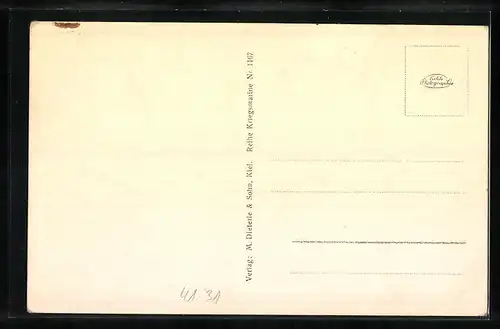 AK Scheinwerferspiel der Flotte der Kriegsmarine