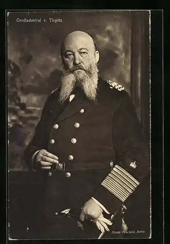 AK Grossadmiral v. Tirpitz in Uniform