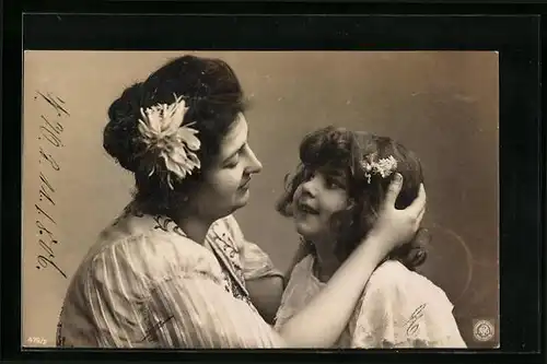 Foto-AK NPG Nr. 479 /2: Mutter und Tochter