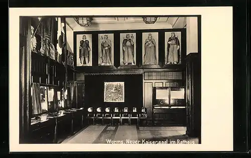 AK Worms, Neuer Kaisersaal im Rathaus