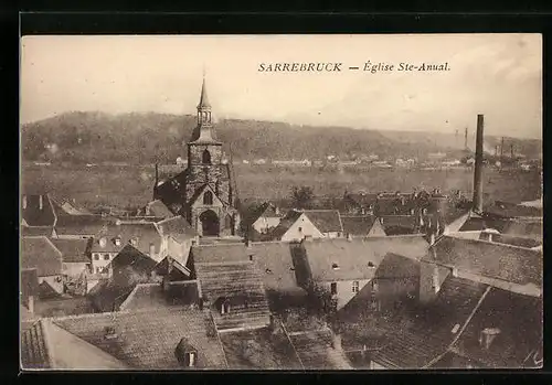 AK Sarrebruck, Église Ste. Anual