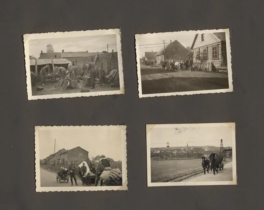 Fotoalbum 2.WK mit 124 Fotografien, Ansicht Paris, Wehrmacht Besatzungssoldaten & Stadtansichten von Paris 11