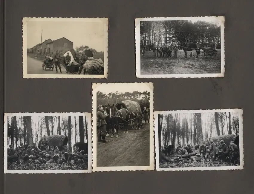 Fotoalbum 2.WK mit 124 Fotografien, Ansicht Paris, Wehrmacht Besatzungssoldaten & Stadtansichten von Paris 12