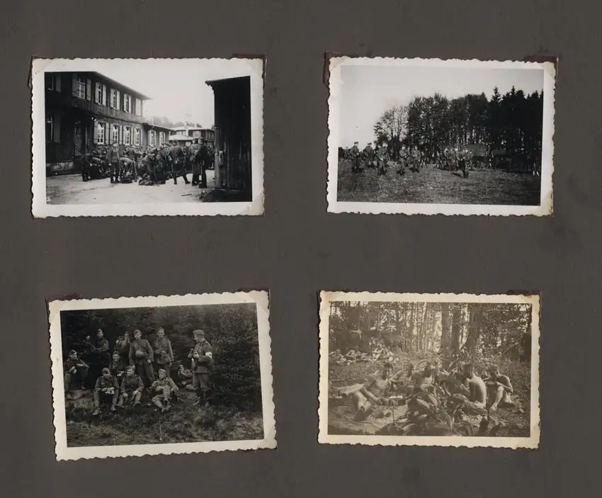 Fotoalbum 2.WK mit 124 Fotografien, Ansicht Paris, Wehrmacht Besatzungssoldaten & Stadtansichten von Paris 13