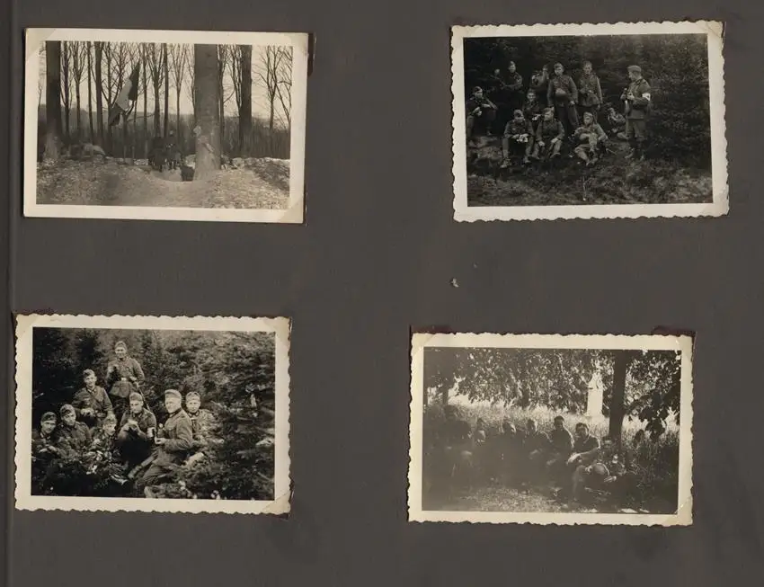 Fotoalbum 2.WK mit 124 Fotografien, Ansicht Paris, Wehrmacht Besatzungssoldaten & Stadtansichten von Paris 14