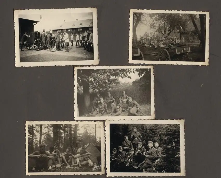 Fotoalbum 2.WK mit 124 Fotografien, Ansicht Paris, Wehrmacht Besatzungssoldaten & Stadtansichten von Paris 15