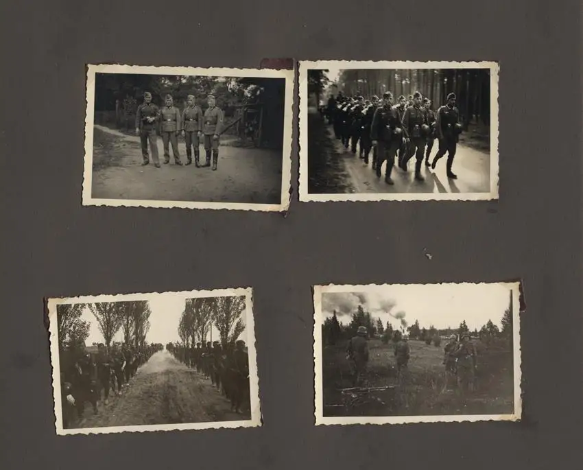 Fotoalbum 2.WK mit 124 Fotografien, Ansicht Paris, Wehrmacht Besatzungssoldaten & Stadtansichten von Paris 17