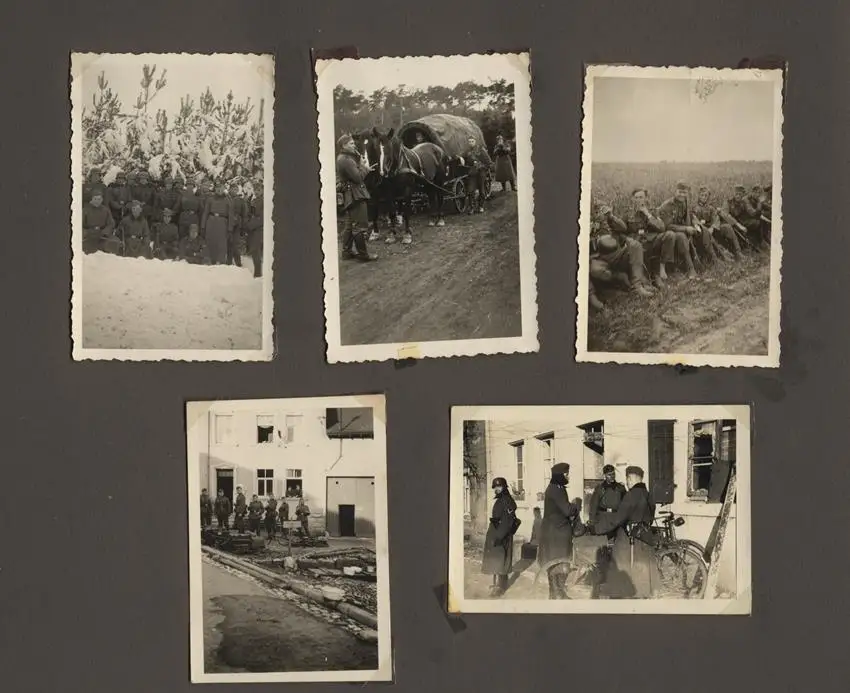 Fotoalbum 2.WK mit 124 Fotografien, Ansicht Paris, Wehrmacht Besatzungssoldaten & Stadtansichten von Paris 19