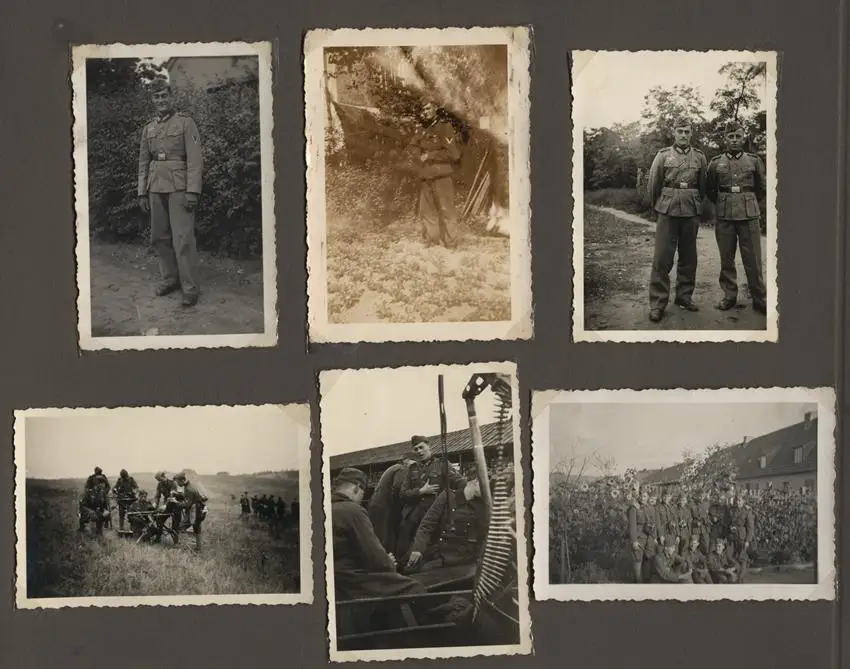 Fotoalbum 2.WK mit 124 Fotografien, Ansicht Paris, Wehrmacht Besatzungssoldaten & Stadtansichten von Paris 2