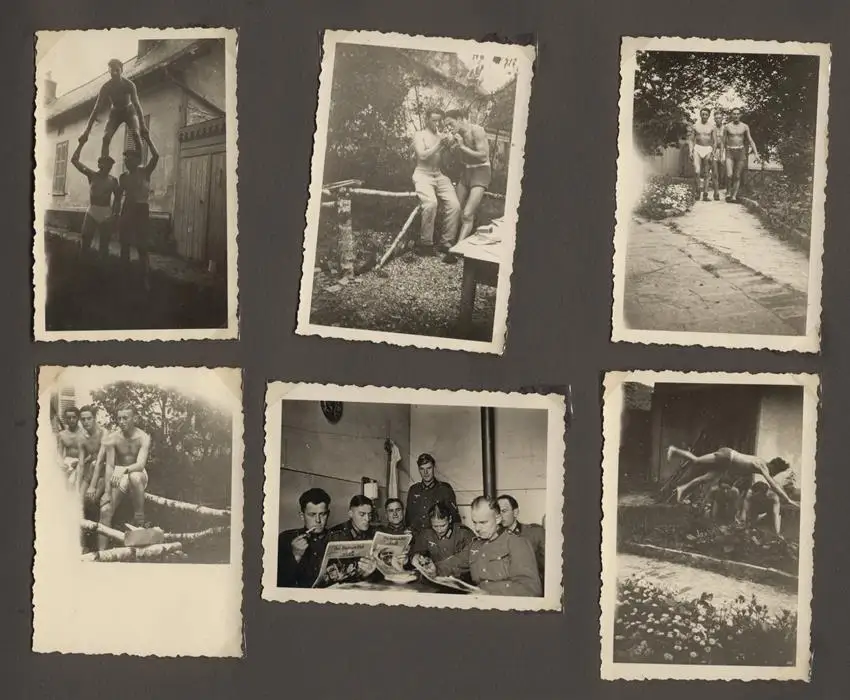 Fotoalbum 2.WK mit 124 Fotografien, Ansicht Paris, Wehrmacht Besatzungssoldaten & Stadtansichten von Paris 6