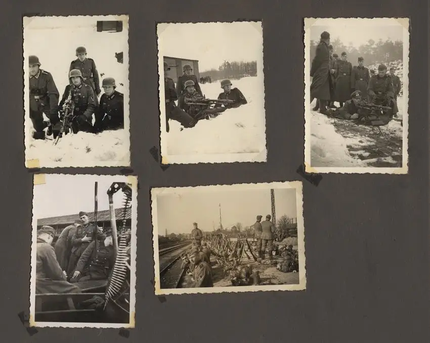 Fotoalbum 2.WK mit 124 Fotografien, Ansicht Paris, Wehrmacht Besatzungssoldaten & Stadtansichten von Paris 7