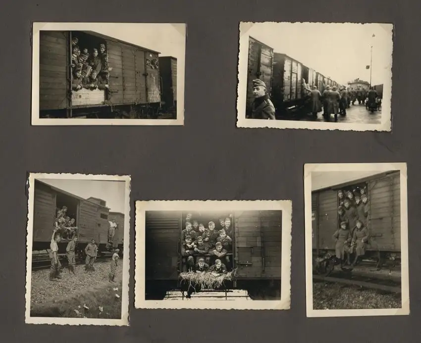 Fotoalbum 2.WK mit 124 Fotografien, Ansicht Paris, Wehrmacht Besatzungssoldaten & Stadtansichten von Paris 9