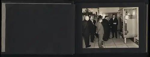 Fotoalbum mit 18 Fotografien 1963, Türkische Funktionäre besuchen English Electric Liverpool & Netherton Works