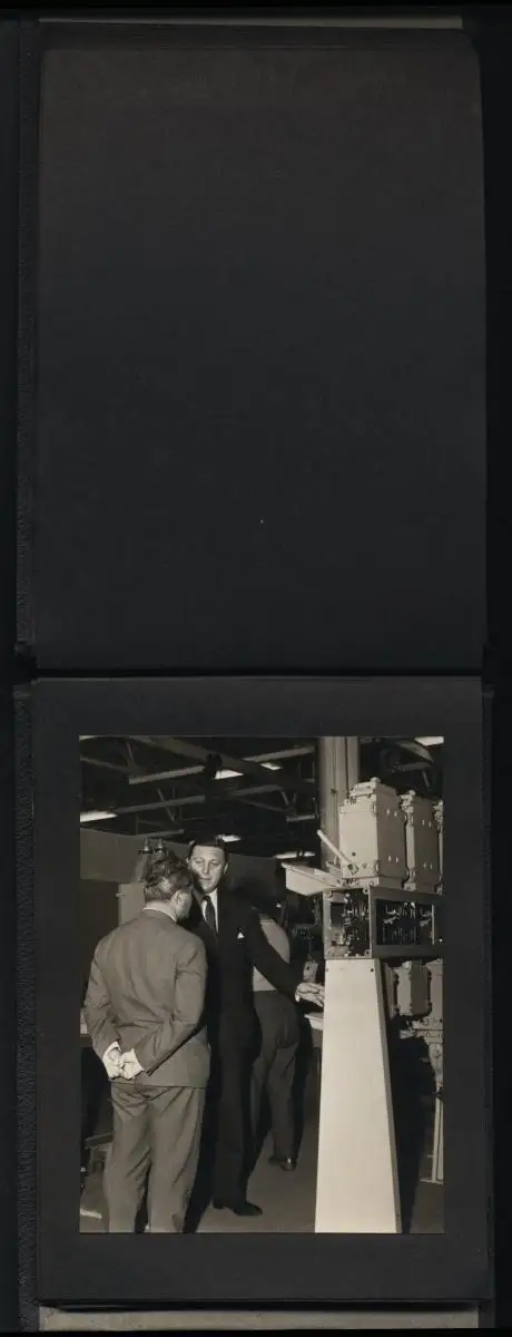Fotoalbum mit 18 Fotografien 1963, Türkische Funktionäre besuchen English Electric Liverpool & Netherton Works 15