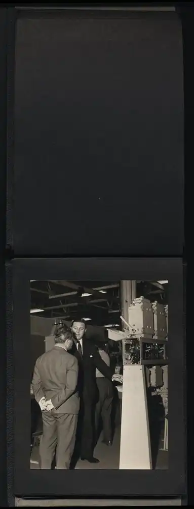 Fotoalbum mit 18 Fotografien 1963, Türkische Funktionäre besuchen English Electric Liverpool & Netherton Works 15
