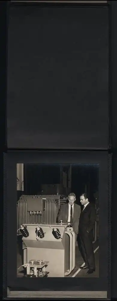 Fotoalbum mit 18 Fotografien 1963, Türkische Funktionäre besuchen English Electric Liverpool & Netherton Works 18