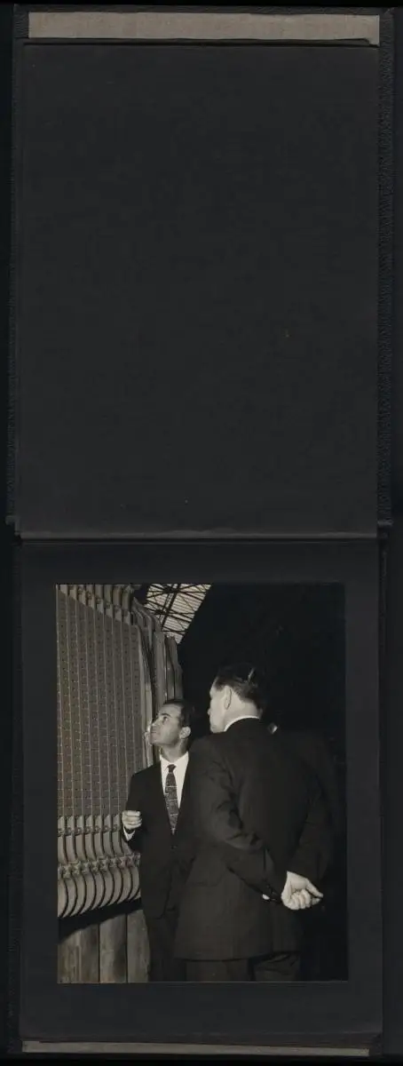 Fotoalbum mit 18 Fotografien 1963, Türkische Funktionäre besuchen English Electric Liverpool & Netherton Works 3