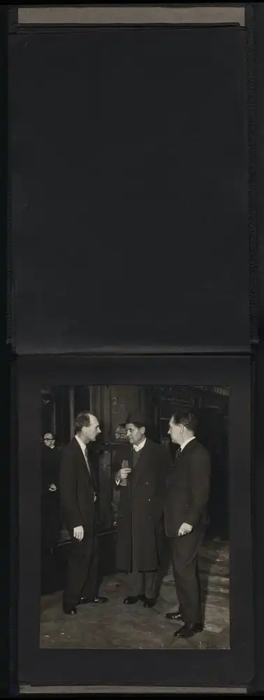 Fotoalbum mit 18 Fotografien 1963, Türkische Funktionäre besuchen English Electric Liverpool & Netherton Works 5