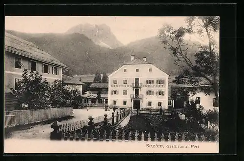 AK Sexten, Gasthaus zur Post