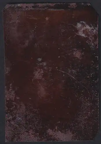 Fotografie Ferrotypie Soldat in Uniform mit Orden und Säbel nebst seiner Frau