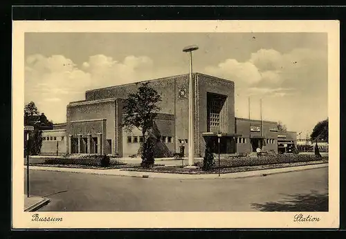 AK Bussum, Station, Bahnhof