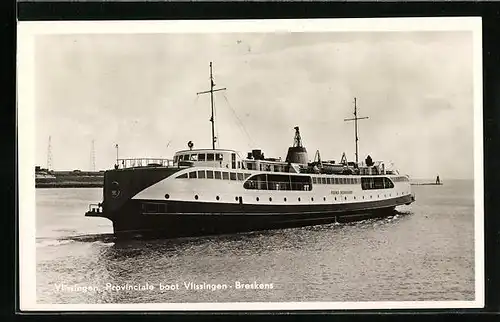 AK Vlissingen, Provinciale boot Vlissingen-Breskens, Fährschiff
