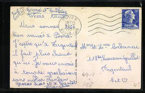 AK Boncé, Le Chateau d`Eau, Wasserturm