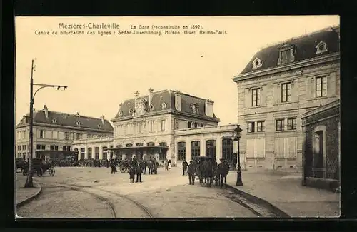 AK Mézières-Charleville, La Gare