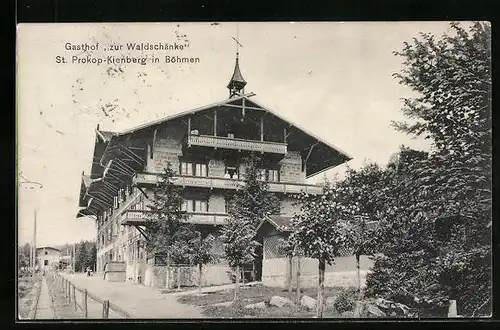 AK Kienberg, Gasthof zur Waldschänke, St. Prokop