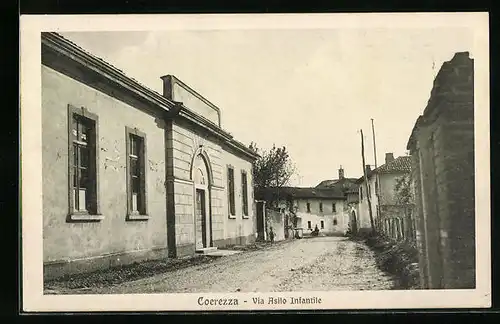 AK Corezzana, Via Asilo Infantile