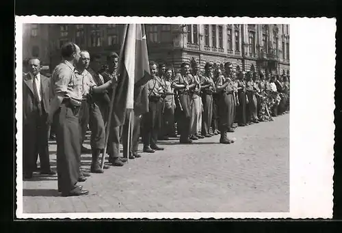 Foto-AK Prerov, Paradeveranstaltung