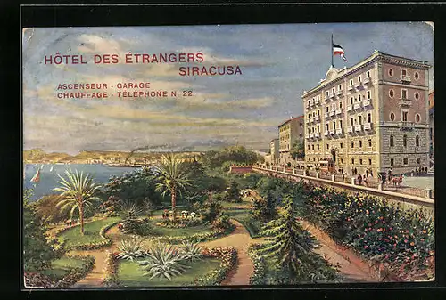 AK Siracusa, Hotel des Etrangers