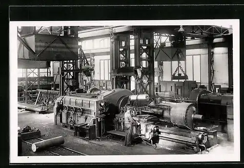 AK Vitcovice, Vitkovicke zelezarny - Soustruh na bloky