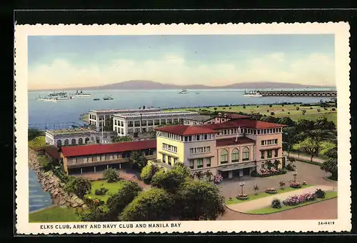 AK Manila, Elks Club, Navy Club, Manila Bay