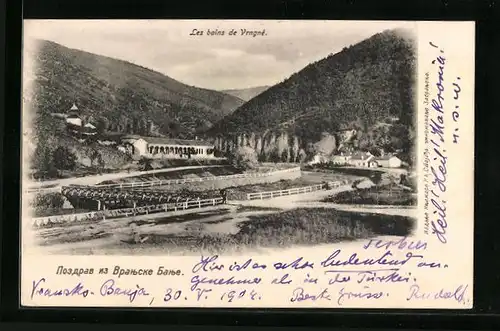 AK Vranjska Banja, Les bains de Vragné