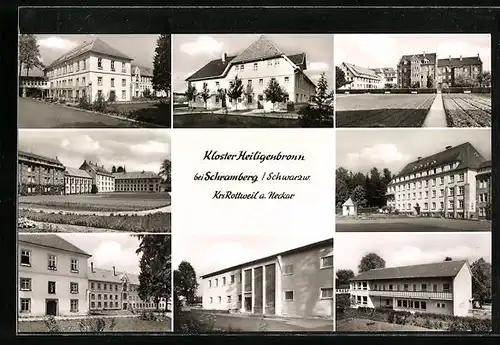 AK Schramberg /Schwarzw., Kloster Heiligenbronn aus mehreren Perspektiven