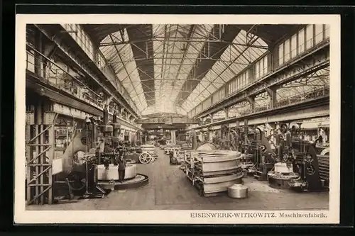 AK Witkowitz, Maschinenfabrik im Eisenwerk