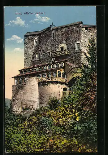 AK Teufenbach, Burg Alt-Teufenbach