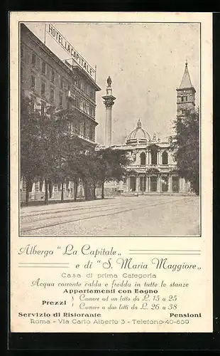 AK Rom, Hotel La Capitale
