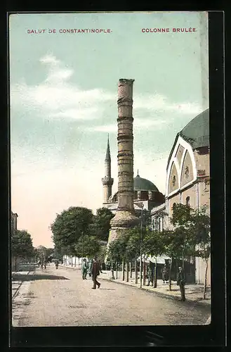 AK Constantinople, Colonne Brulee