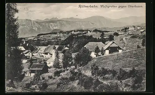 AK Wolfsgruben /Rittnerbahn, Ortsansicht