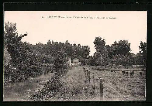 AK Garnay, Vallee de la Blaise, Vue sur la Prairie