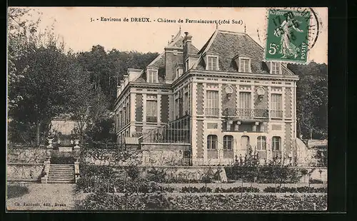 AK Fermaincourt, Chateau, Facade
