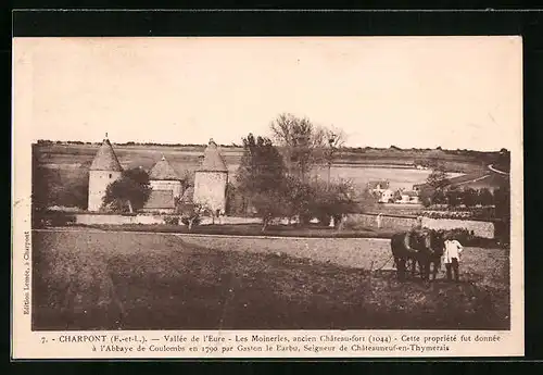 AK Charpont, Vallee de l`Eure, Les Moineries, ancien Chateau-fort