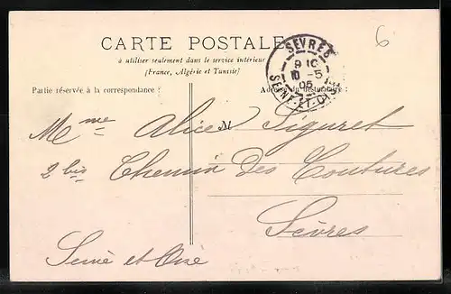 AK Dreux, Ruines de l`Ancien Chateau