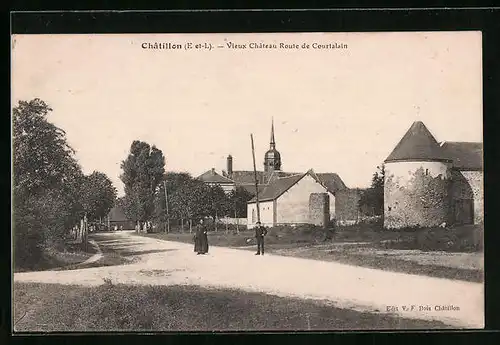 AK Chatillon, Vieux Chateau Route de Courtalain