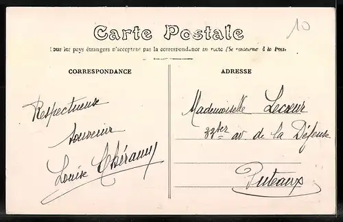 AK Arrou, Vue Panoramique, Quartier de la Mairie